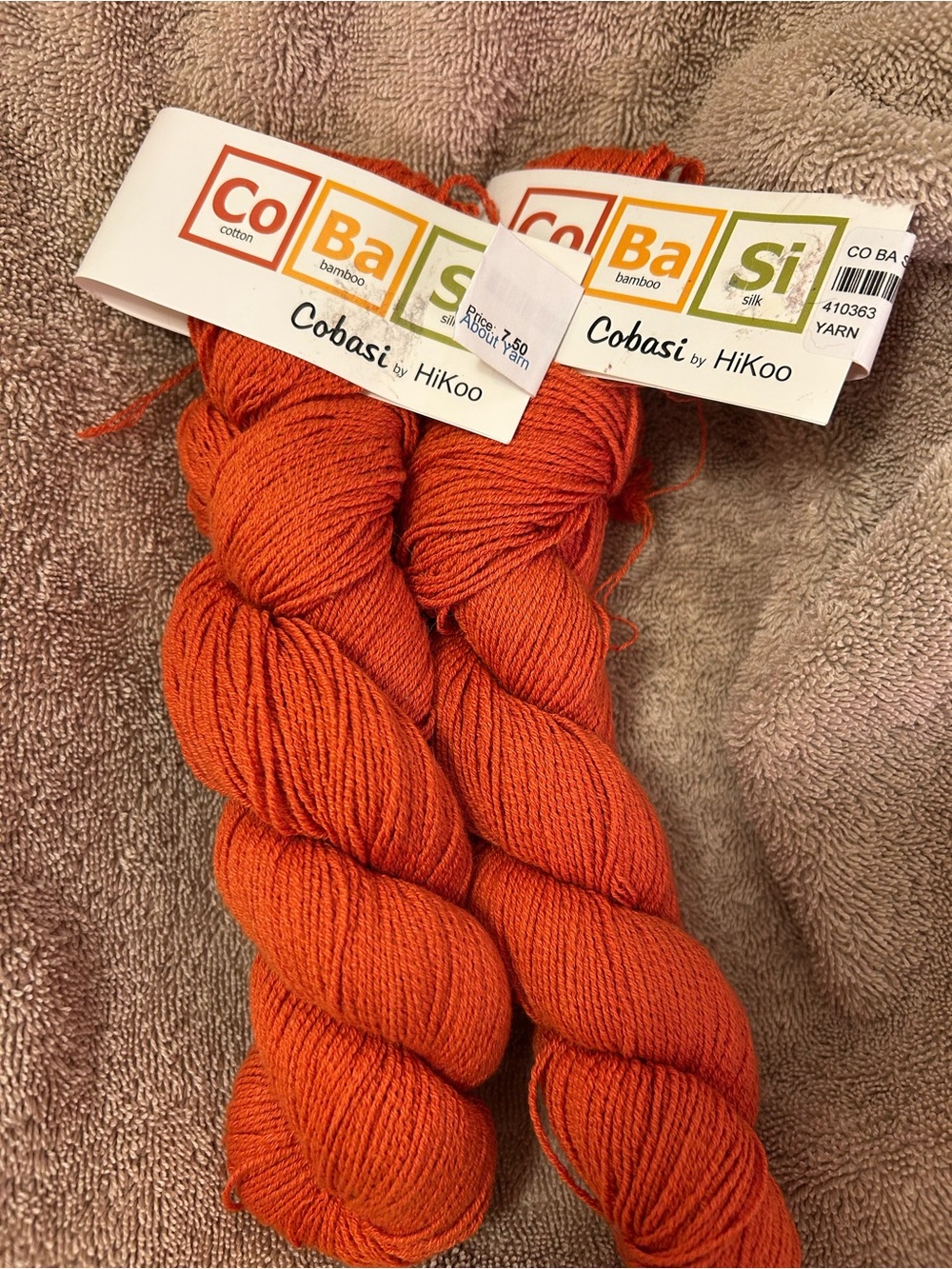 Hikoo CoBaSi yarn